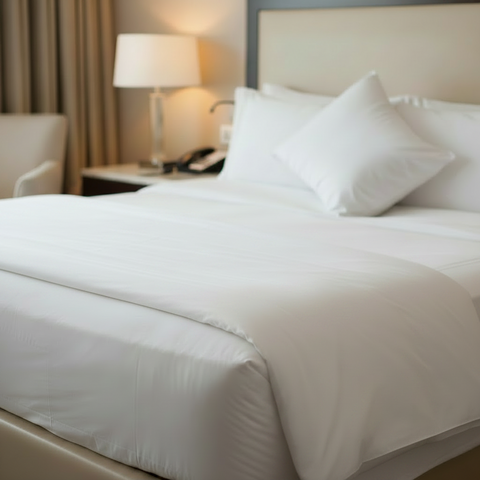 Cotton Hotel Flat Sheet